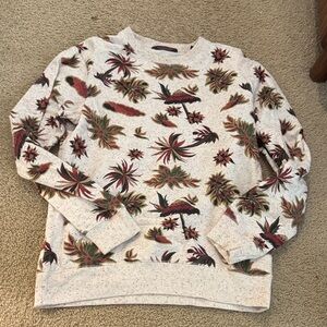 scotch and soda speckled sweatshirt sz M